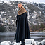 Fur cloak John, black - Celtic Webmerchant