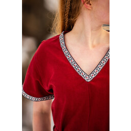 Valkyrie tunic Brynhild, red - Celtic Webmerchant