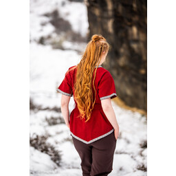 Valkyrie Tunic Brynhild, rosso - Celtic Webmerchant