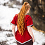 Valkyrie Tunic Brynhild, rosso - Celtic Webmerchant