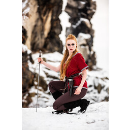 Valkyrie tunique Brynhild, rouge - Celtic Webmerchant