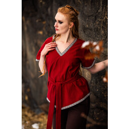 Valkyrie tunic Brynhild, red - Celtic Webmerchant