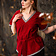 Leonardo Carbone Valkyrie tunic Brynhild, red - Celtic Webmerchant