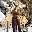 Valkyrie tunic Brynhild, green - Celtic Webmerchant