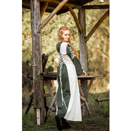 Middeleeuwse jurk Serena, groen - Celtic Webmerchant