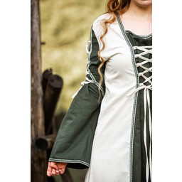 Abito medievale Serena, verde - Celtic Webmerchant