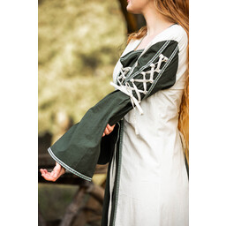 Medieval dress Serena, green - Celtic Webmerchant