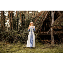 Mittelalterliches Kleid Serena, blau - Celtic Webmerchant