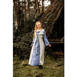 Middeleeuwse jurk Serena, blauw - Celtic Webmerchant