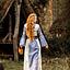 Medieval dress Serena, blue - Celtic Webmerchant