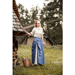 Middeleeuwse rok Elise, blauw - Celtic Webmerchant