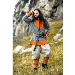 Linen Viking Trousers Odin, grey - Celtic Webmerchant