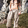 Leonardo Carbone Pantalones vikingo de lino Odin, gris - Celtic Webmerchant