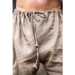 Linnen Vikingbroek Odin, grijs - Celtic Webmerchant