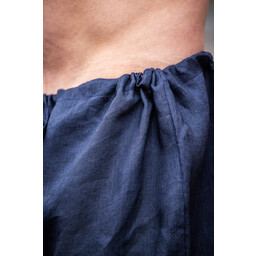 Linen Viking Trousers Odin, blue - Celtic Webmerchant