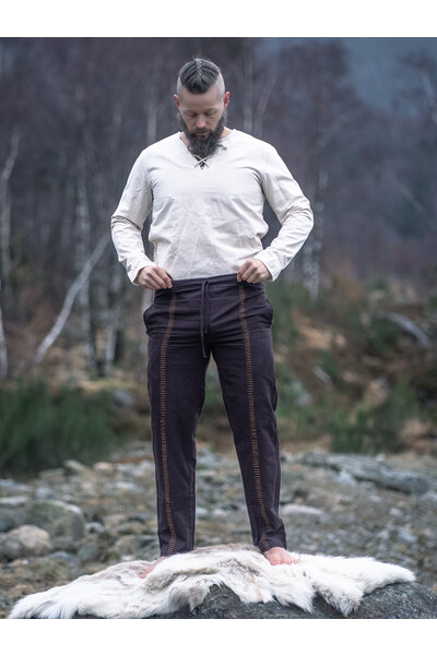 Mittelalterliche Hose Hamlin, braun - Celtic Webmerchant