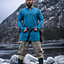 Linen Viking tunic Ragnar, blauw - Celtic Webmerchant