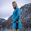 Linen Viking tunic Ragnar, blue - Celtic Webmerchant