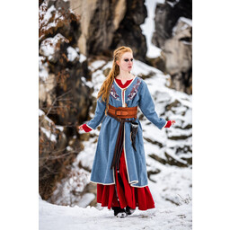 Viking kaftan Skadi, blue - Celtic Webmerchant