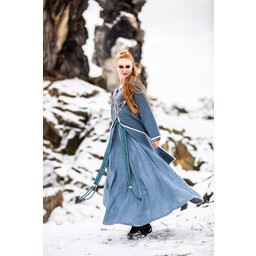 Viking kaftan Skadi, blauw - Celtic Webmerchant