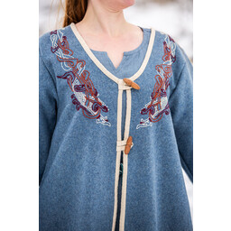 Viking kaftan Skadi, blauw - Celtic Webmerchant