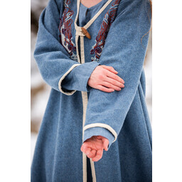 Kaftan viking Skadi, bleu - Celtic Webmerchant