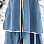 Kaftan viking Skadi, bleu - Celtic Webmerchant