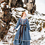 Wikinger Kaftan Skadi, blau - Celtic Webmerchant