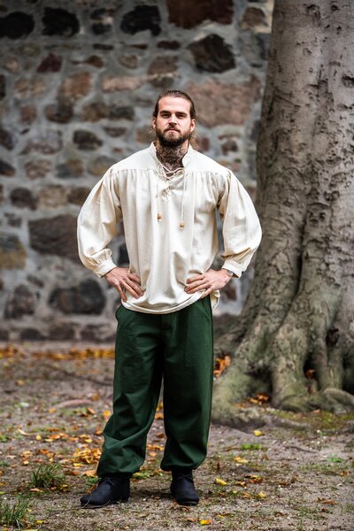 Camicia Wolf crema - Celtic Webmerchant