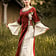 Leonardo Carbone Dress Cleena cream-red - Celtic Webmerchant