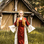 Kleid Cleena Creme-rot - Celtic Webmerchant