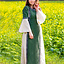 Dress Cleena green-white - Celtic Webmerchant