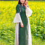 Kleid Cleena grün-weiß - Celtic Webmerchant