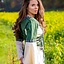 Robe Cleena vert et blanc - Celtic Webmerchant