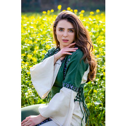 Robe Cleena vert et blanc - Celtic Webmerchant