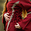 Kleid Cleena rot - Celtic Webmerchant