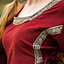 Dress Cleena red - Celtic Webmerchant