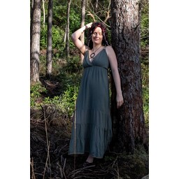 Sukienka Bogini Atena w kolorze naturalnej zieleni - Celtic Webmerchant
