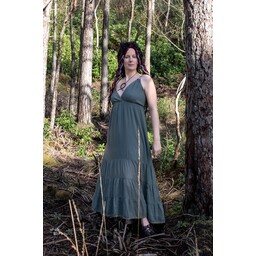 Vestido Diosa Atenea, verde naturaleza - Celtic Webmerchant