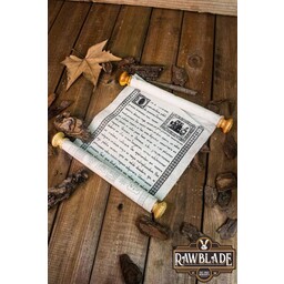 Medieval scroll - Celtic Webmerchant