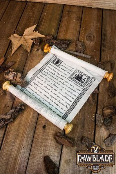 Medieval scroll - Celtic Webmerchant