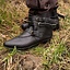 Medeltida boots Godfrey, svart - Celtic Webmerchant