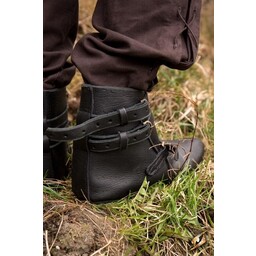Medeltida boots Godfrey, svart - Celtic Webmerchant