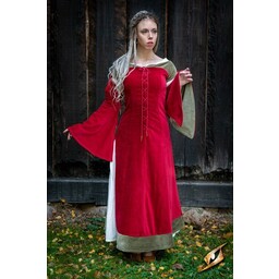 Medieval Dress Isobel, czerwony - Celtic Webmerchant