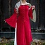 Abito medievale isobel, rosso - Celtic Webmerchant