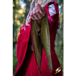 Vestido medieval Isobel, rojo - Celtic Webmerchant