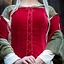 Medieval Dress Isobel, czerwony - Celtic Webmerchant