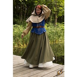 Medieval chaperon Erhard, beige - Celtic Webmerchant