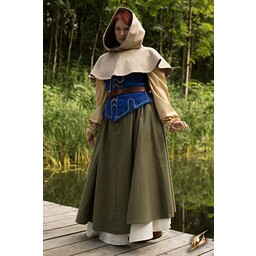 Medieval chaperon Erhard, beige - Celtic Webmerchant