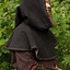 Medieval chaperon Erhard, mørkegrå - Celtic Webmerchant